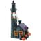 12" LED Lighted Haunted House Halloween Decoration